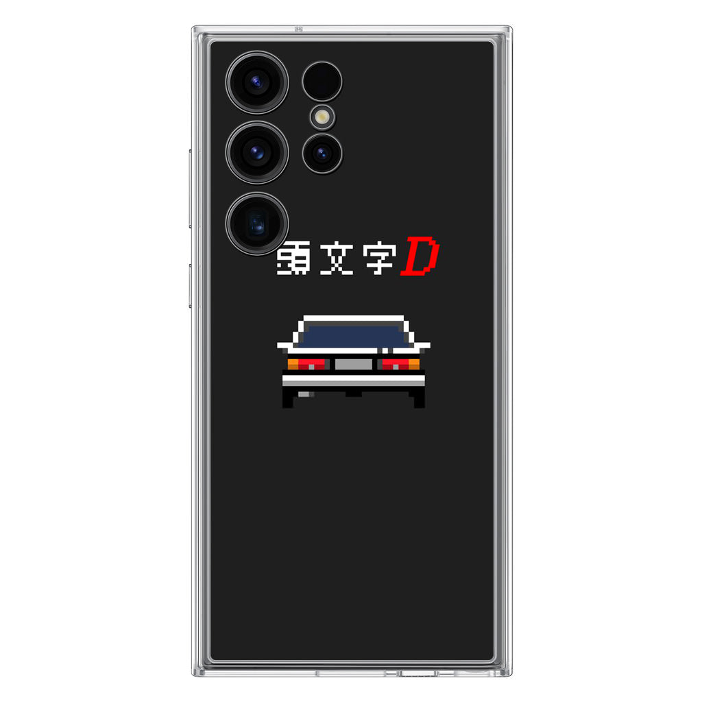 Initial D Pixel Art Samsung Galaxy S23 Ultra Case