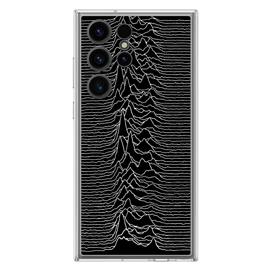 Joy Division Unknown Pleasures Samsung Galaxy S23 Ultra Case