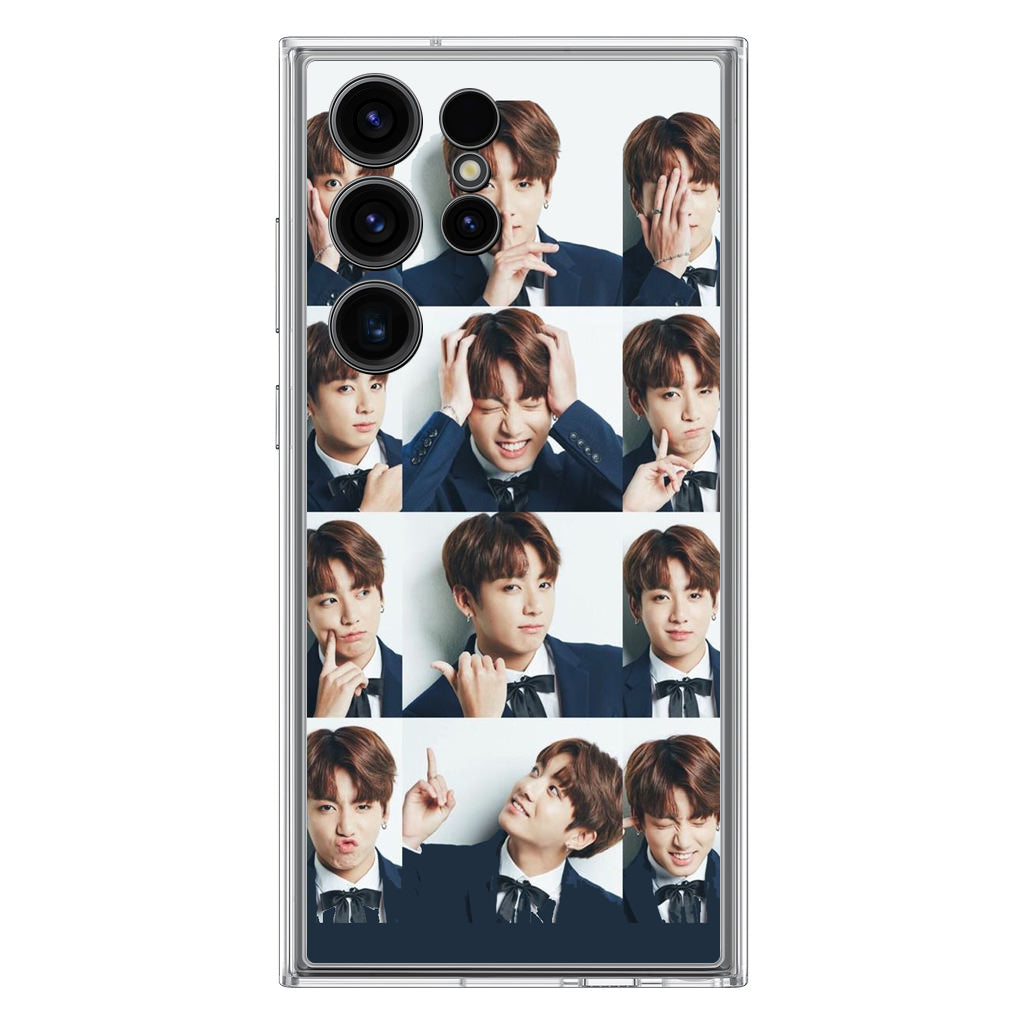 Jungkook Collage Samsung Galaxy S23 Ultra Case