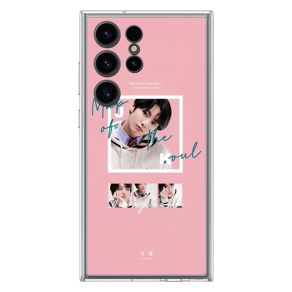 Jungkook Map Of The Soul BTS Samsung Galaxy S23 Ultra Case