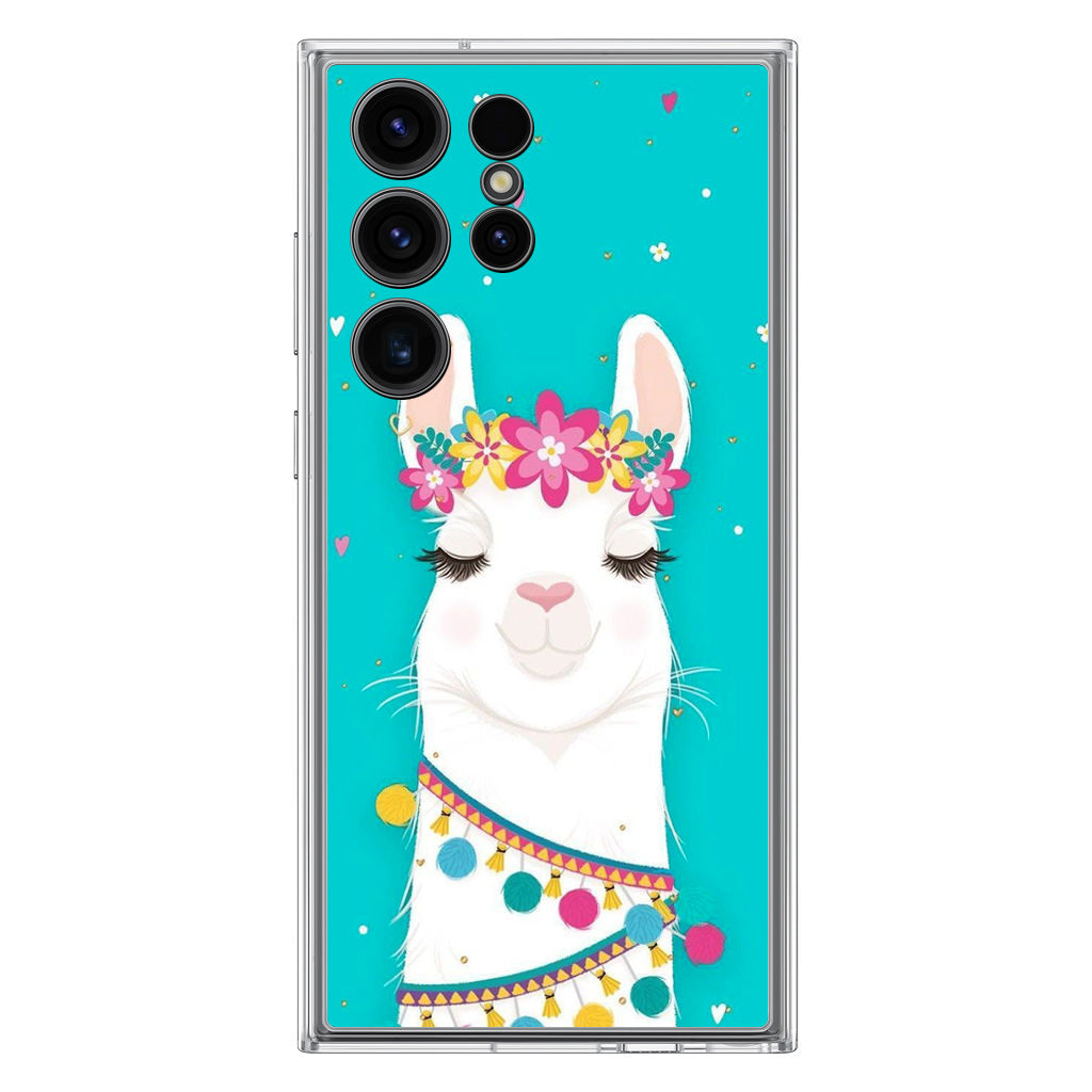 Llama Art Samsung Galaxy S23 Ultra Case