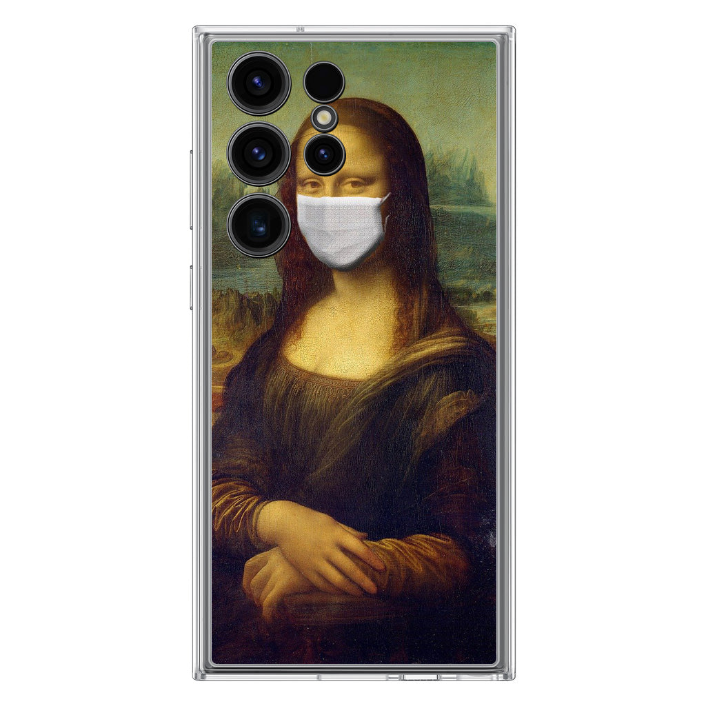 Monalisa In Pandemic Samsung Galaxy S23 Ultra Case