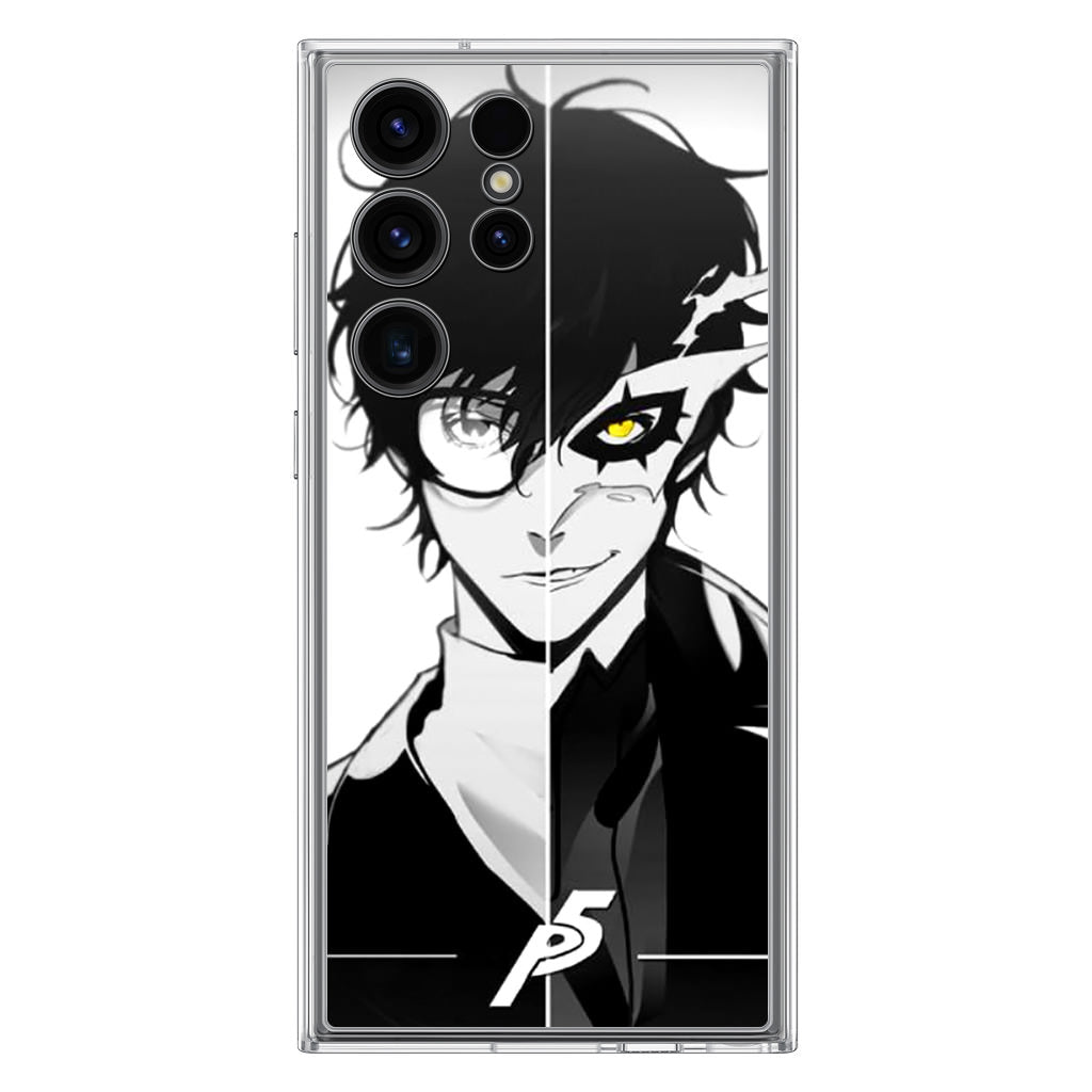 Protagonist Transform Black White Samsung Galaxy S23 Ultra Case