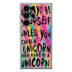 Rainbow Unicorn Quote Samsung Galaxy S23 Ultra Case
