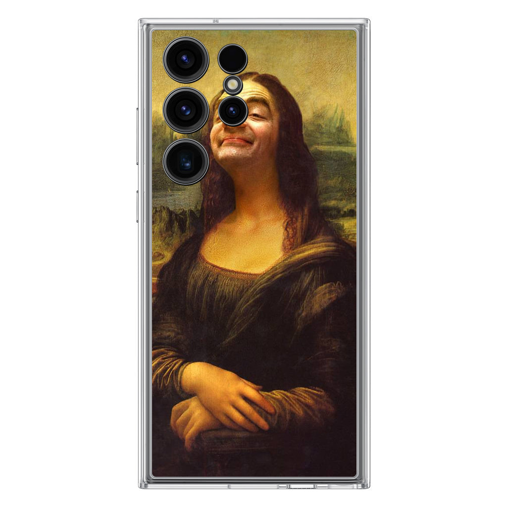 Rowan Atkinson Monalisa Funny Samsung Galaxy S23 Ultra Case