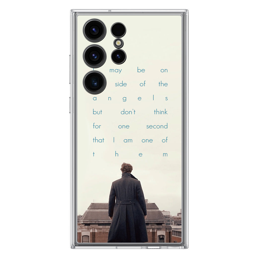 Sherlock Holmes Quote Samsung Galaxy S23 Ultra Case