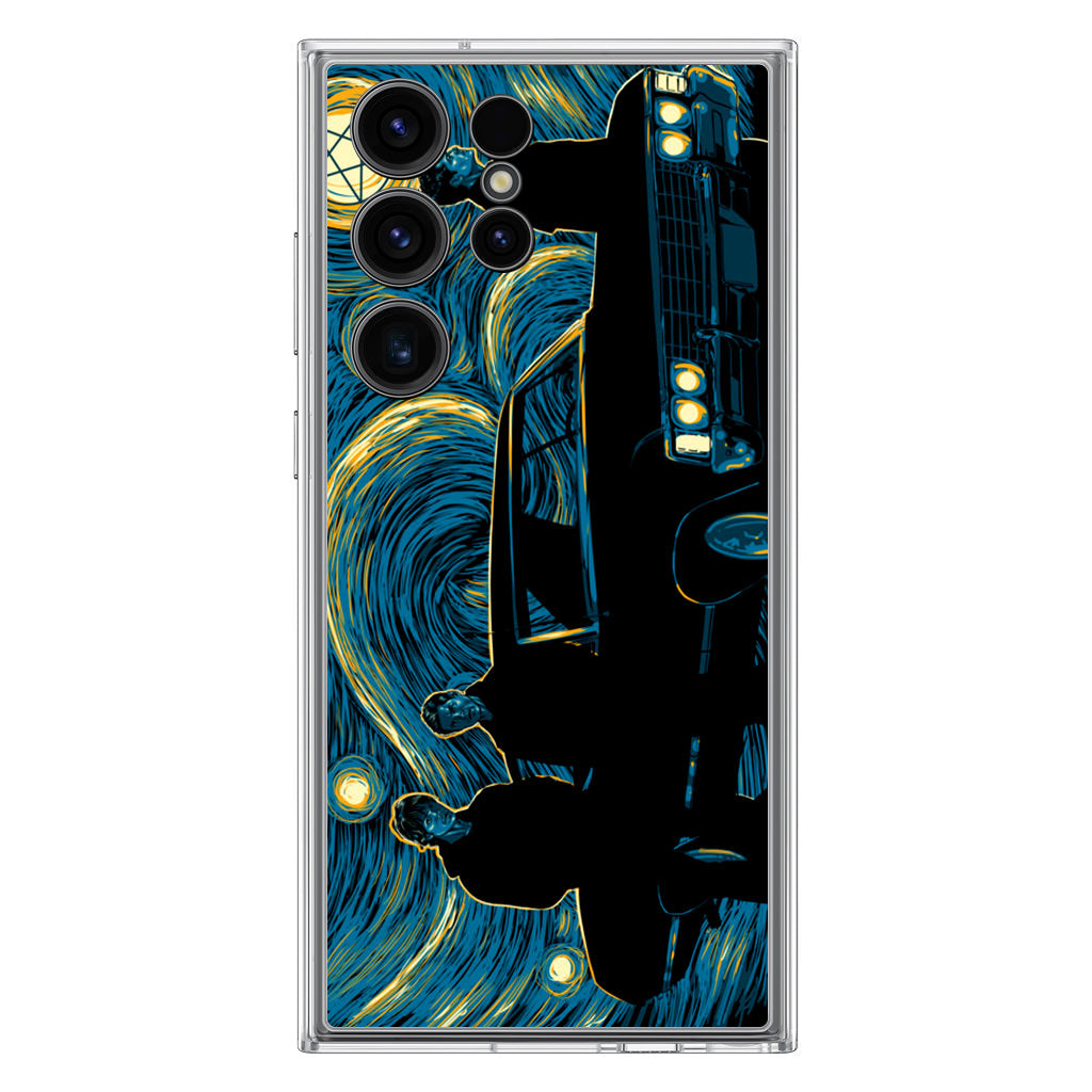 Supernatural At Starry Night Samsung Galaxy S23 Ultra Case