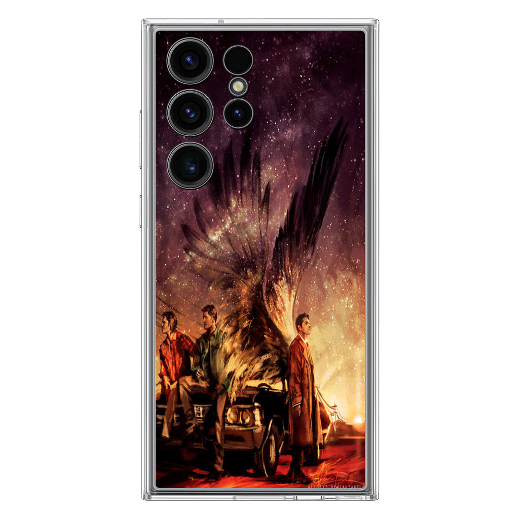 Supernatural Painting Art Samsung Galaxy S23 Ultra Case