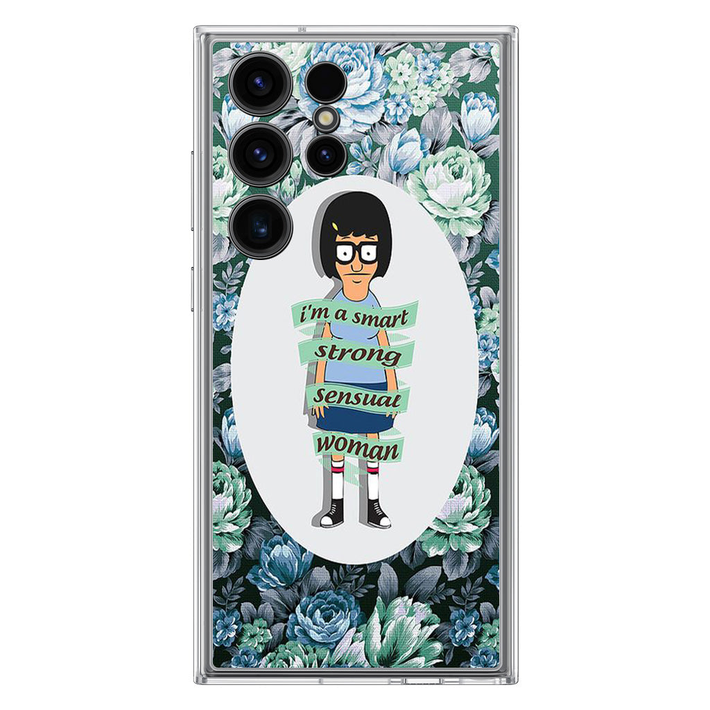 Tina Belcher Flower Woman Quotes Samsung Galaxy S23 Ultra Case