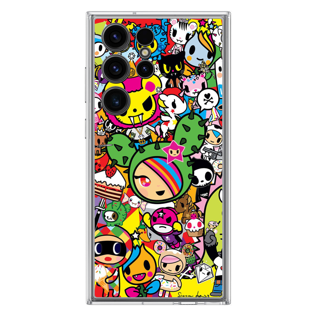 Tokidoki Characters Samsung Galaxy S23 Ultra Case