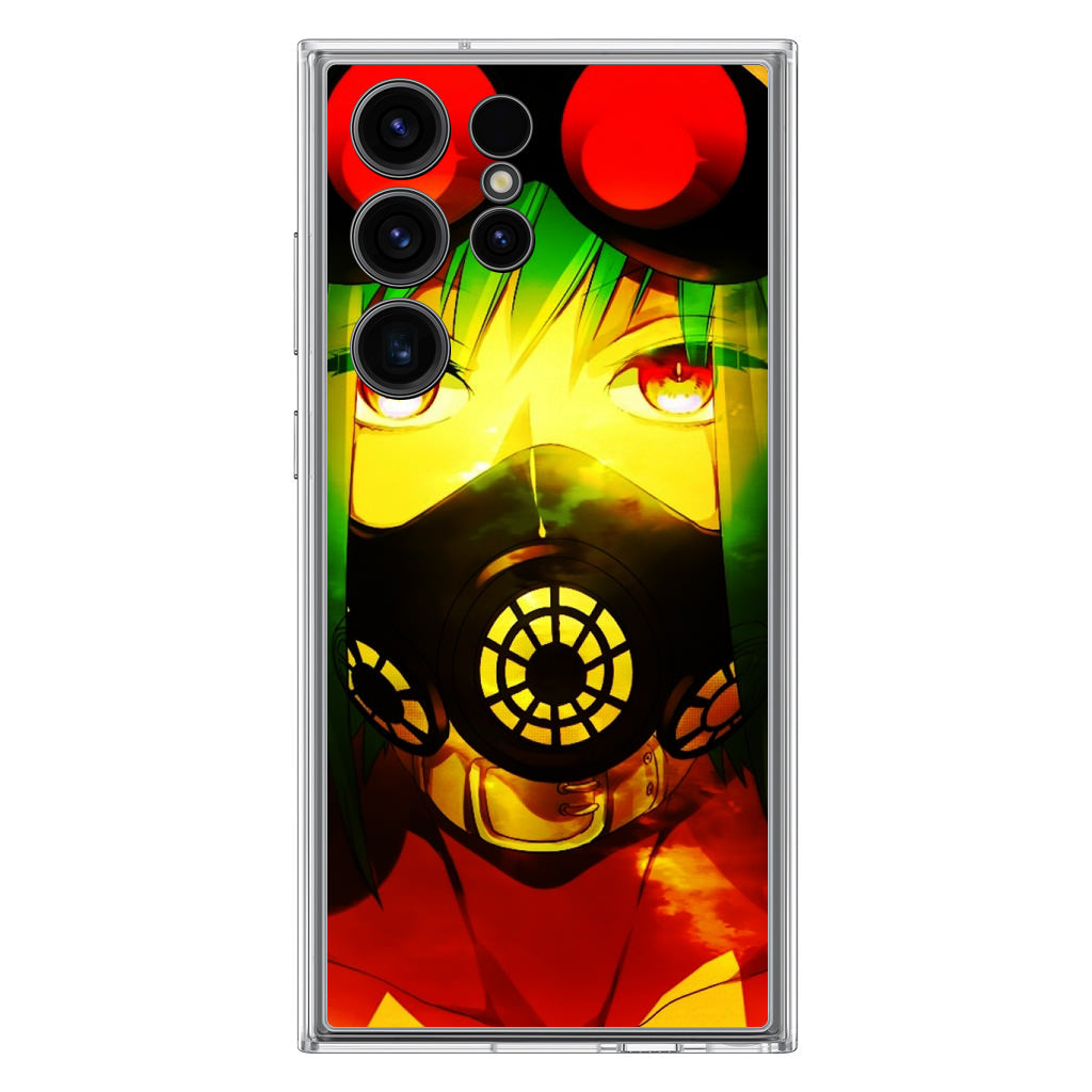 Vocaloid Gas Mask Gumi Samsung Galaxy S23 Ultra Case