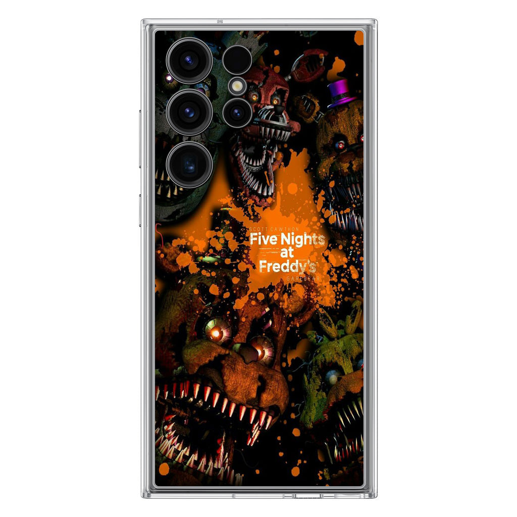 Five Nights at Freddy's Scary Samsung Galaxy S23 Ultra Case