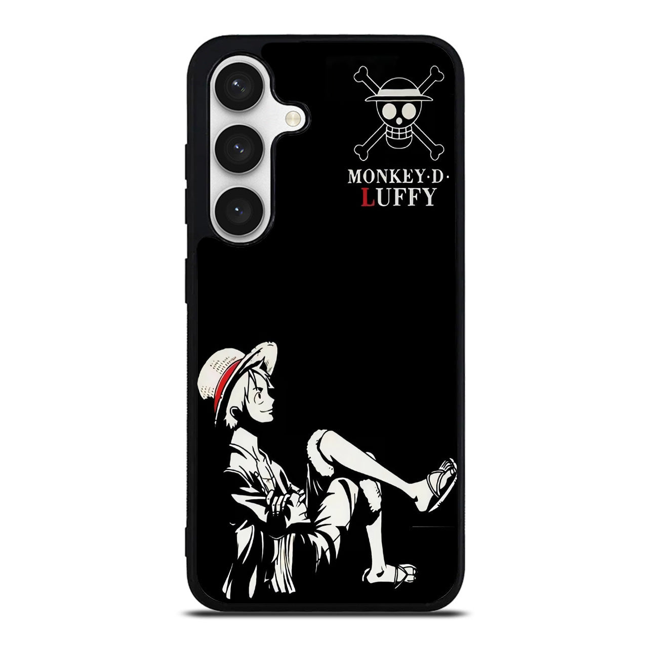 Monkey D Luffy Black And White Samsung Galaxy S24 / S24 Plus Case