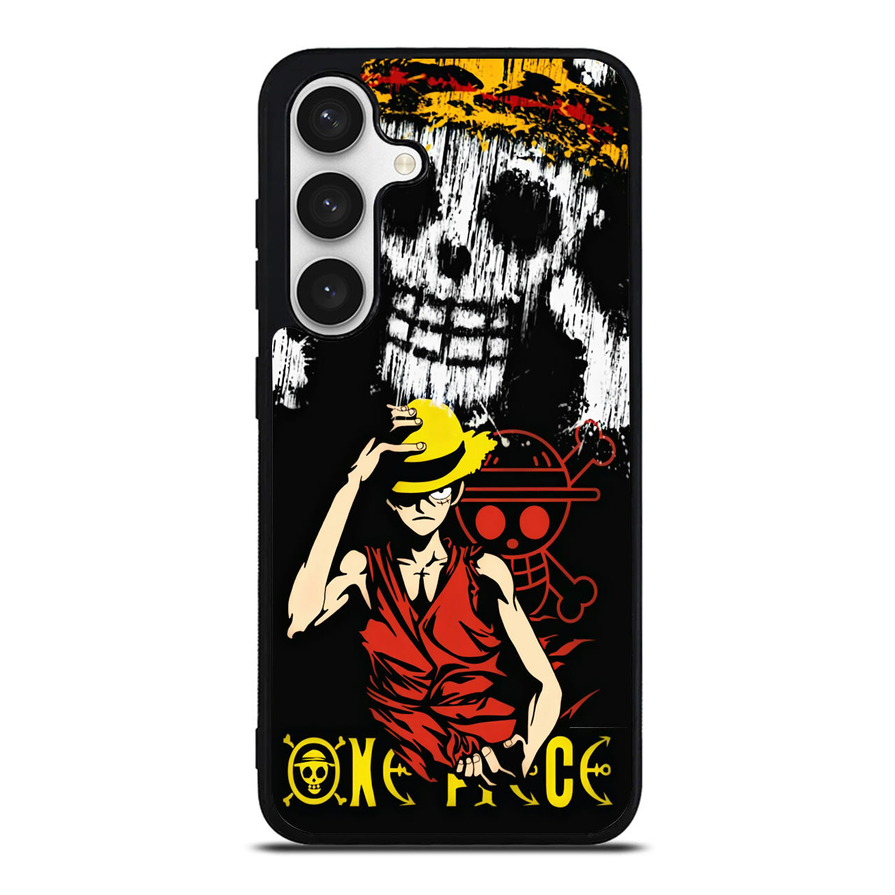 Monkey D Luffy Paint Art Samsung Galaxy S24 / S24 Plus Case