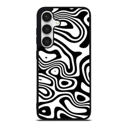 Abstract Black and White Background Samsung Galaxy S24 / S24 Plus Case