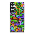 Abstract Colorful Doodle Art Samsung Galaxy S24 / S24 Plus Case