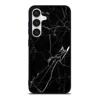 Black Marble Samsung Galaxy S24 / S24 Plus Case