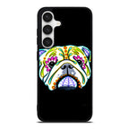 Colorful Bulldog Art Samsung Galaxy S24 / S24 Plus Case
