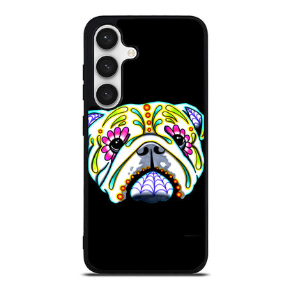 Colorful Bulldog Art Samsung Galaxy S24 / S24 Plus Case