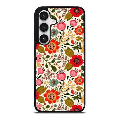 Hello Spring Pattern Samsung Galaxy S24 / S24 Plus Case