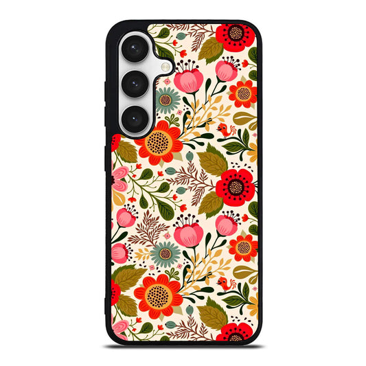 Hello Spring Pattern Samsung Galaxy S24 / S24 Plus Case