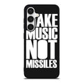 Make Music Not Missiles Samsung Galaxy S24 / S24 Plus Case