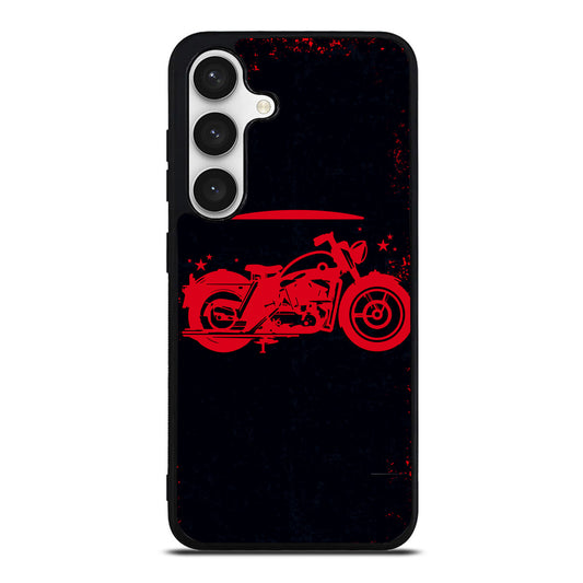 Motorcycle Red Art Samsung Galaxy S24 / S24 Plus Case