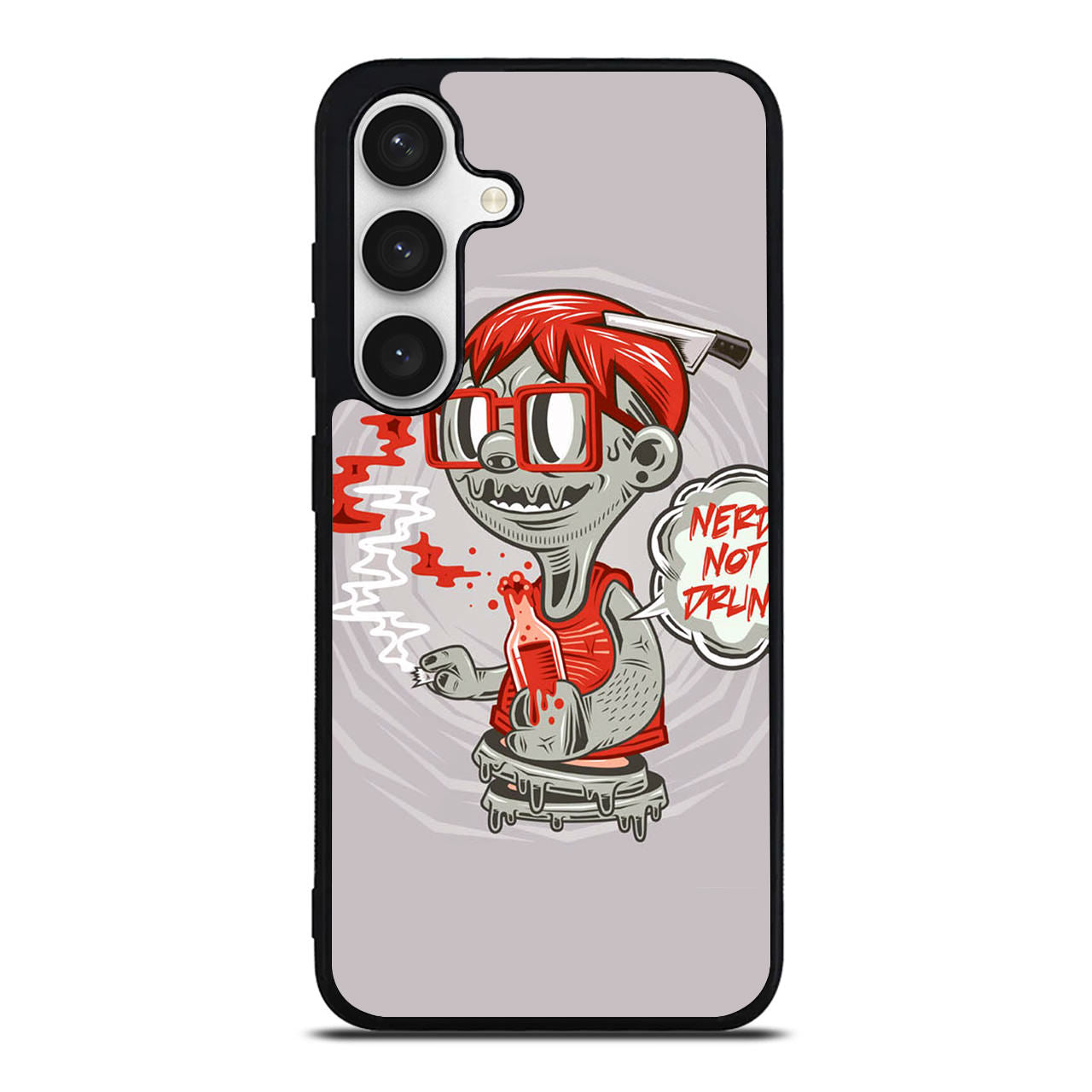 Nerd Not Drunk Zombie Samsung Galaxy S24 / S24 Plus Case