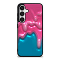 Pink Paint Dripping Samsung Galaxy S24 / S24 Plus Case