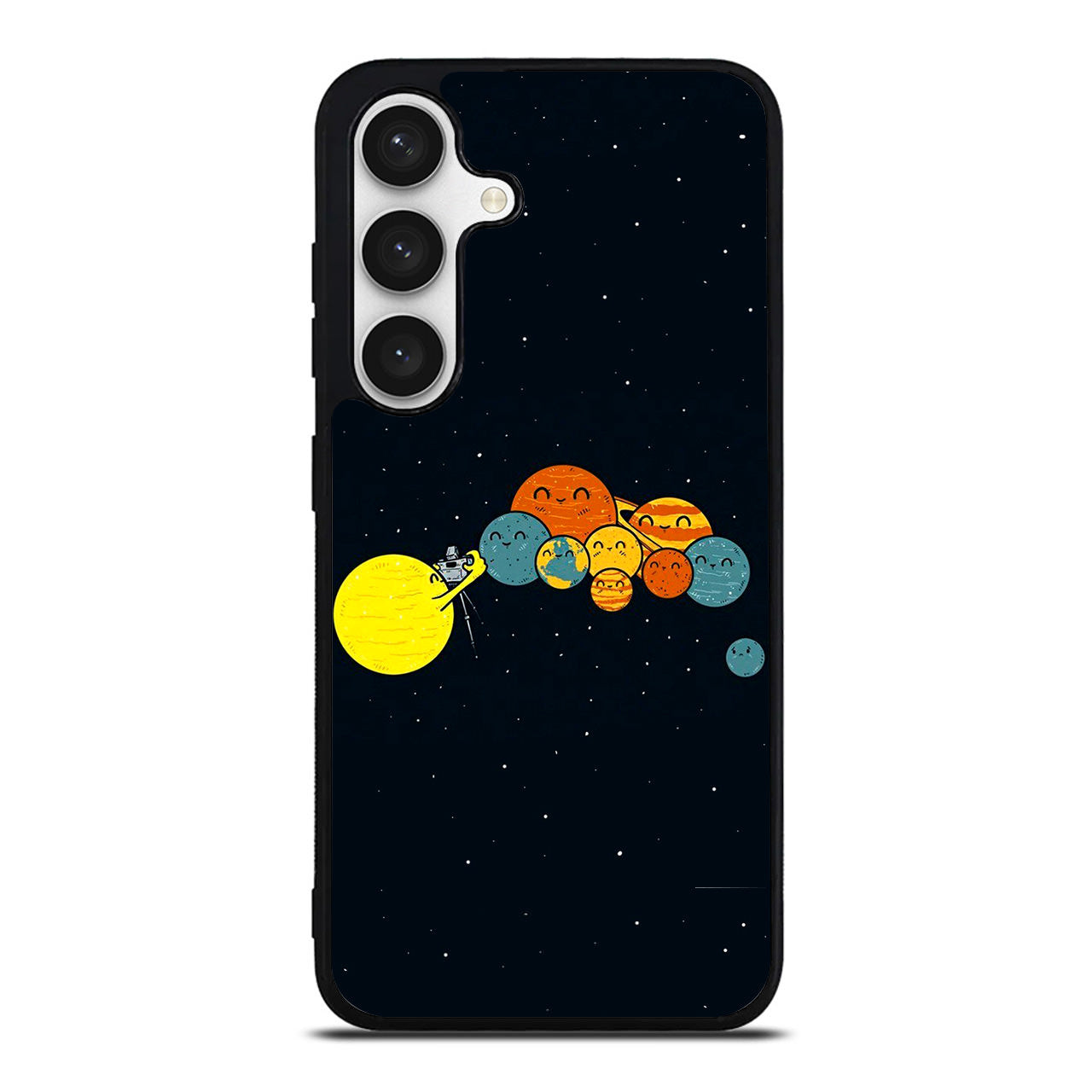 Planet Cute Illustration Samsung Galaxy S24 / S24 Plus Case