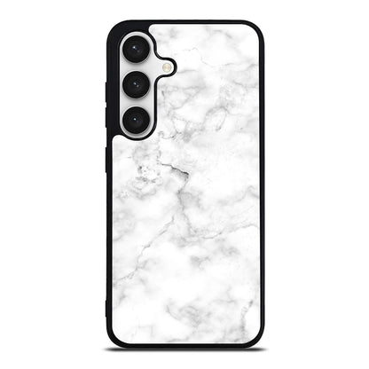 White Marble Samsung Galaxy S24 / S24 Plus Case