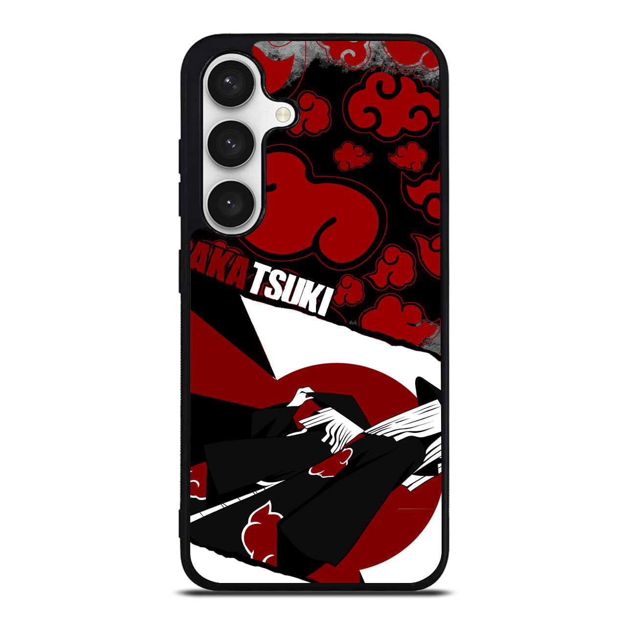 Akatsuki Clouds Pattern Samsung Galaxy S24 / S24 Plus Case