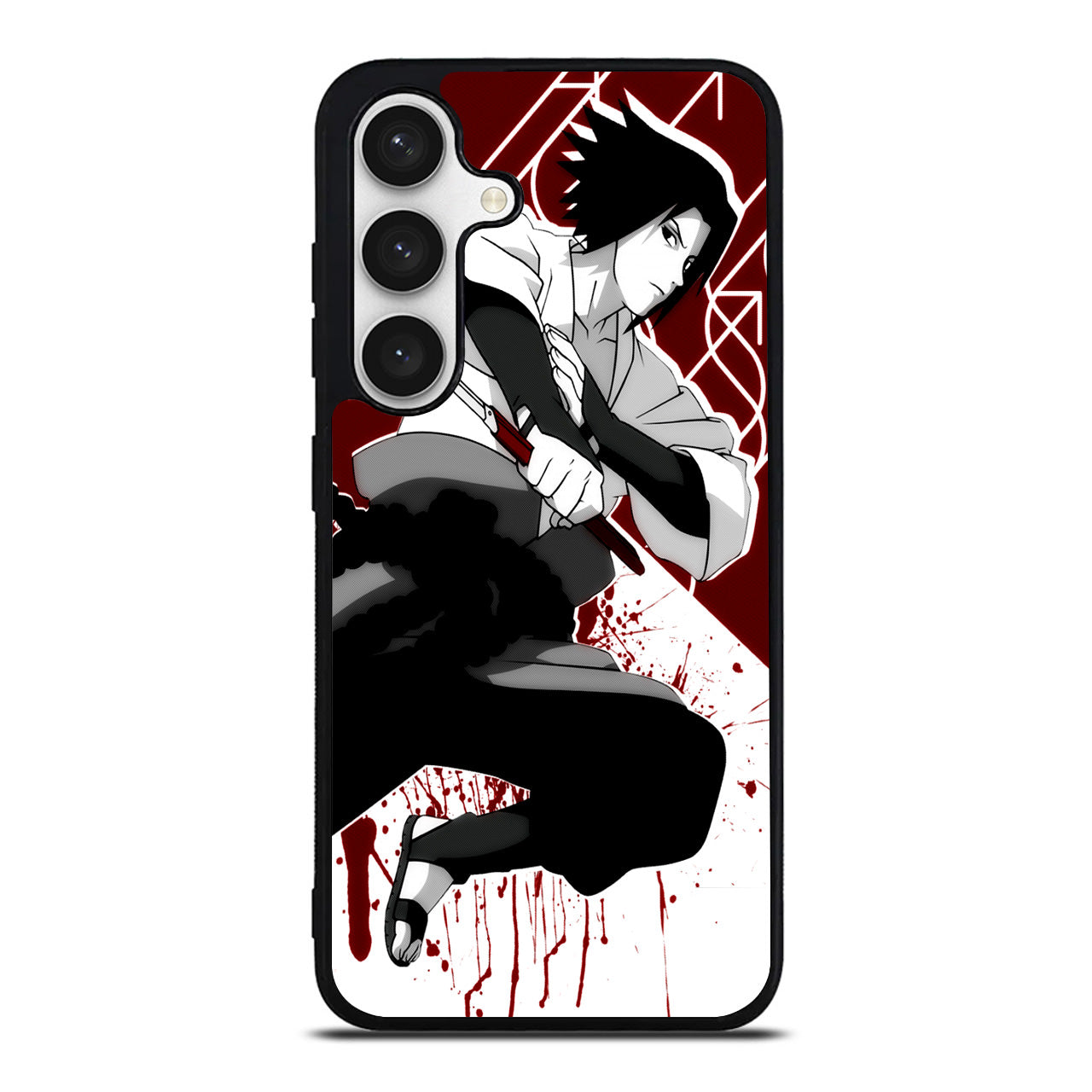 Anime Naruto Sasuke Uchiha Samsung Galaxy S24 / S24 Plus Case