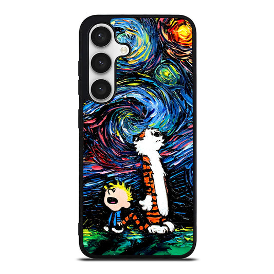 Calvin Art At Starry Night Samsung Galaxy S24 / S24 Plus Case