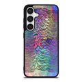 Joy Division Unknown Pleasures Colorful Samsung Galaxy S24 / S24 Plus Case