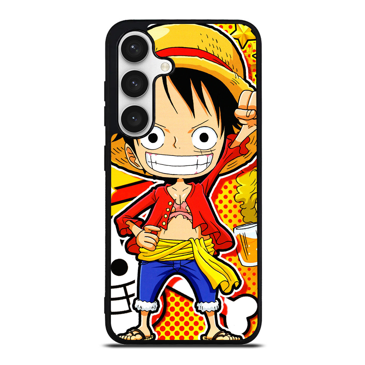 One Piece Cute Luffy Samsung Galaxy S24 / S24 Plus Case