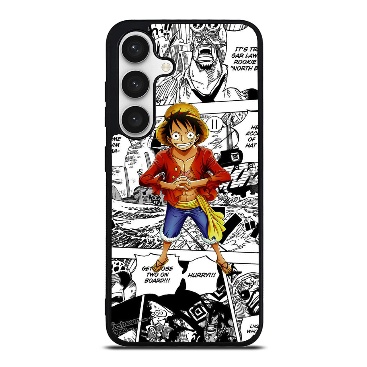 One Piece Luffy Comics Samsung Galaxy S24 / S24 Plus Case