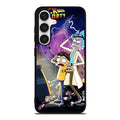 Rick And Morty Back To The Future Samsung Galaxy S24 / S24 Plus Case