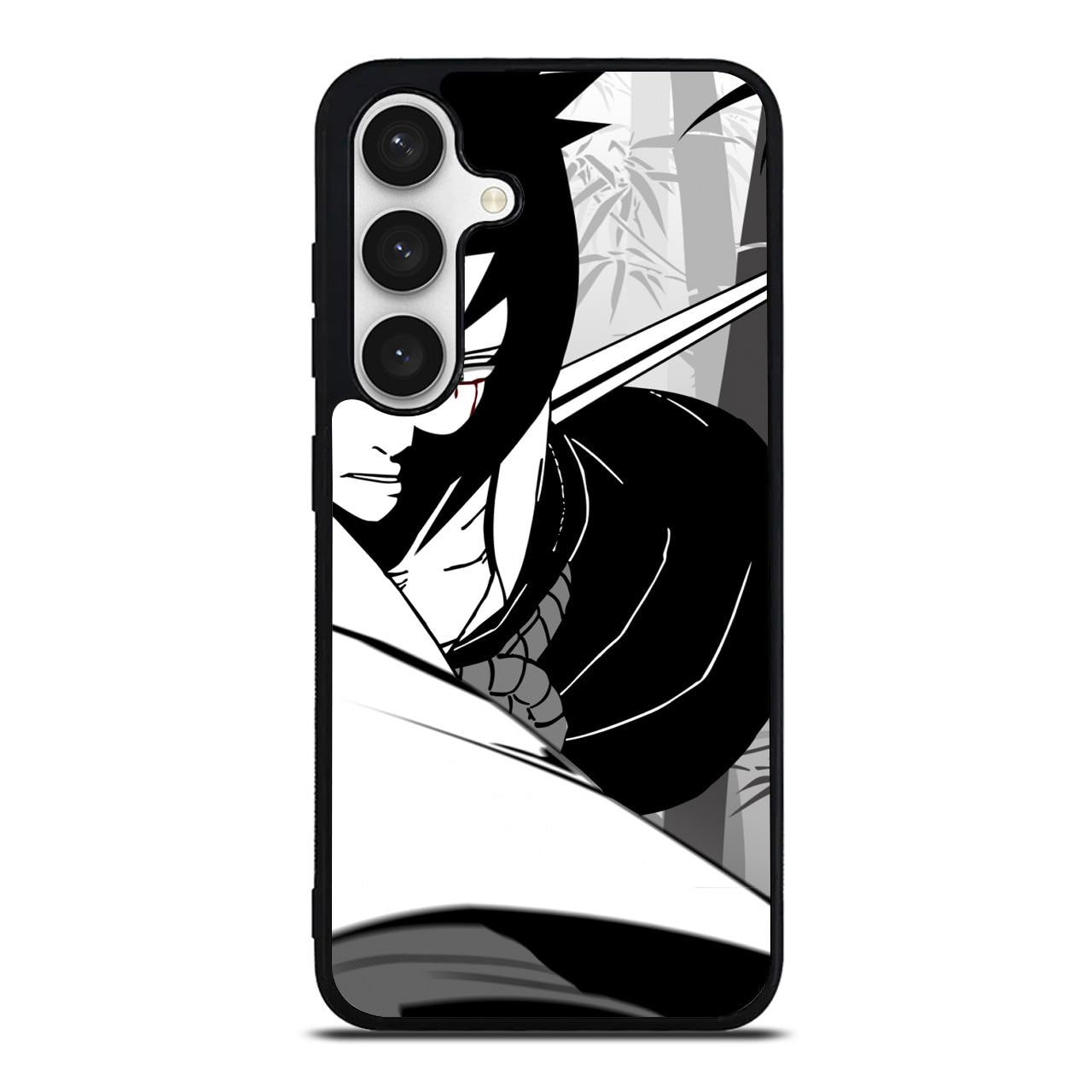 Sasuke Uchiha B&W Samsung Galaxy S24 / S24 Plus Case