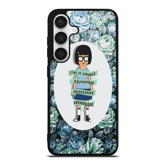 Tina Belcher Flower Woman Quotes Samsung Galaxy S24 / S24 Plus Case