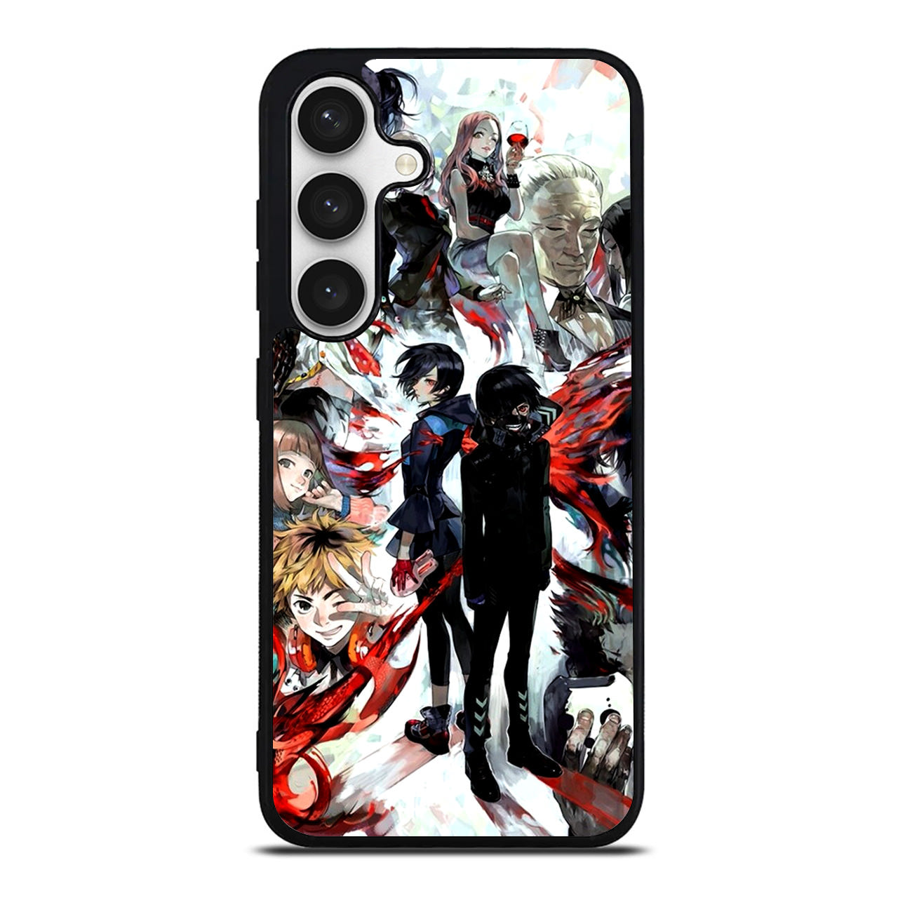 Tokyo Ghoul Water Paint Samsung Galaxy S24 / S24 Plus Case