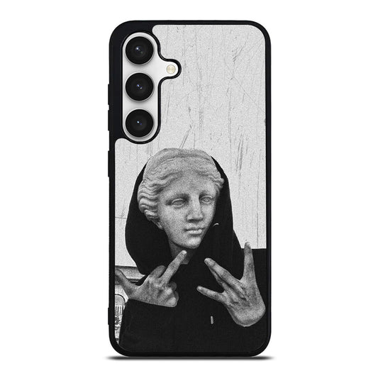 Greek Statue Wearing Hoodie Samsung Galaxy S24 / S24 Plus Case