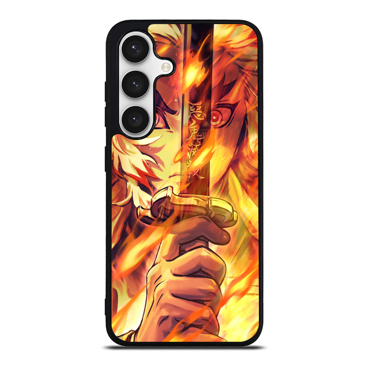 Kyojuro Rengoku Flame Sword Samsung Galaxy S24 / S24 Plus Case