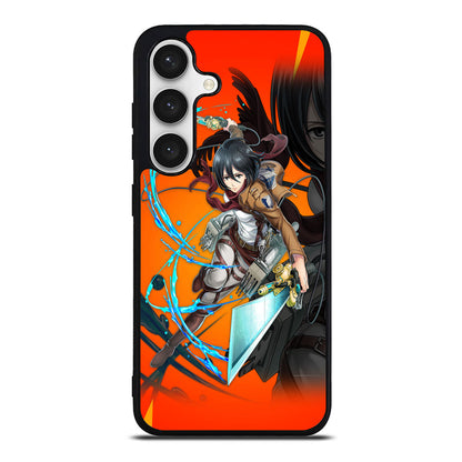 Mikasa Ackerman Poster Samsung Galaxy S24 / S24 Plus Case