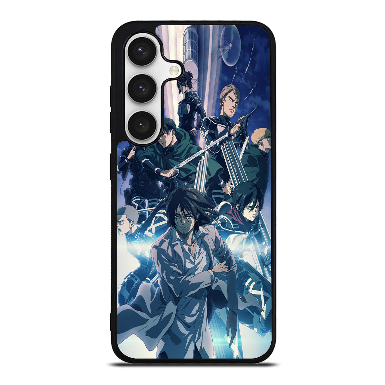 Poster Attack on Titan Final Season Samsung Galaxy S24 / S24 Plus Case