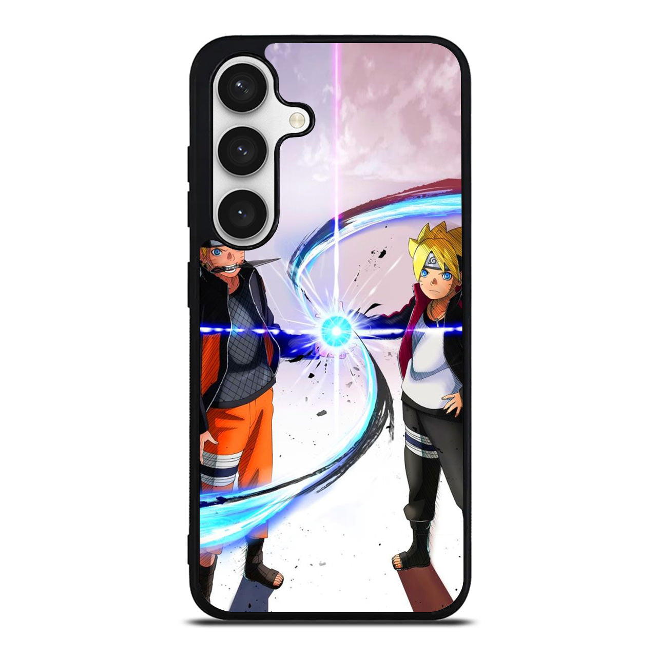 Rasengan Naruto Boruto Two Generation Samsung Galaxy S24 / S24 Plus Case