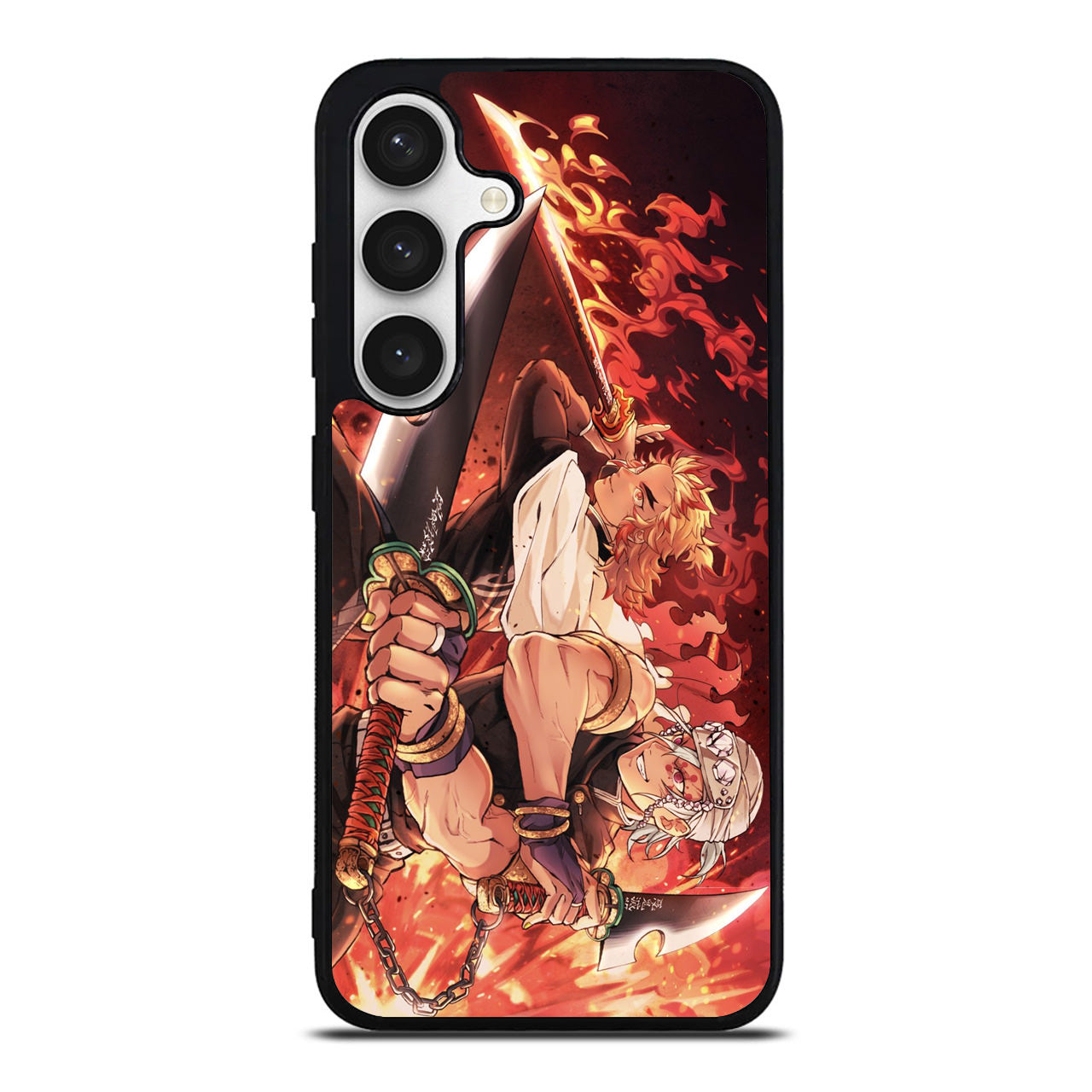 Rengoku And Tengen Uzui Demon Slayer Samsung Galaxy S24 / S24 Plus Case