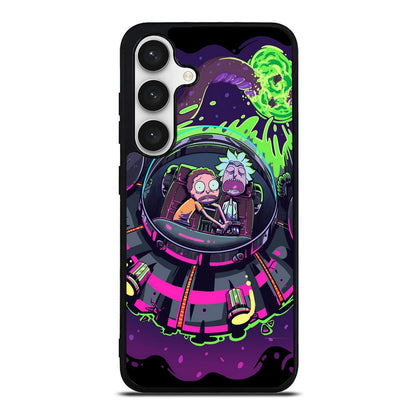 Rick And Morty Spaceship Samsung Galaxy S24 / S24 Plus Case