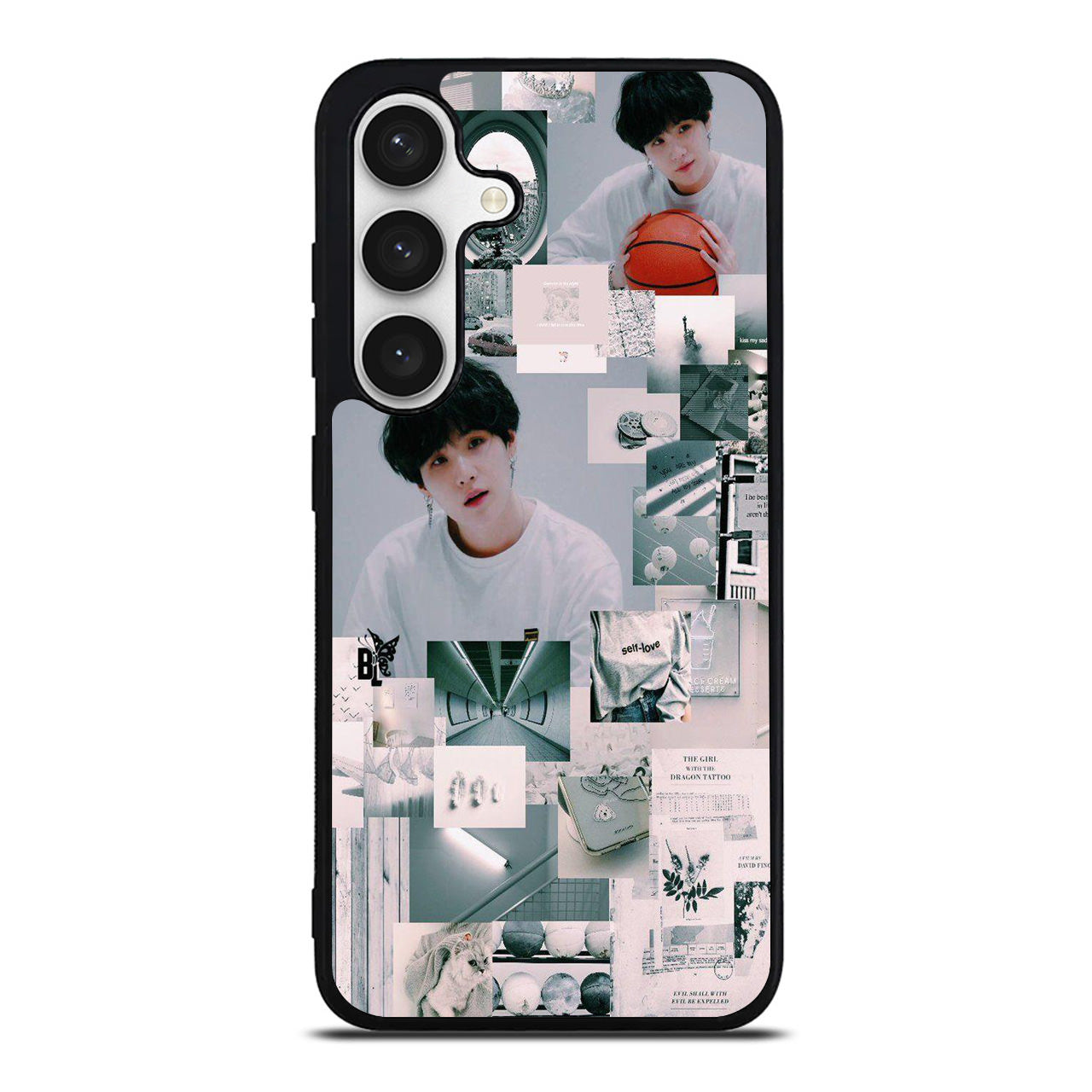 Suga College Wallpaper Samsung Galaxy S24 / S24 Plus Case