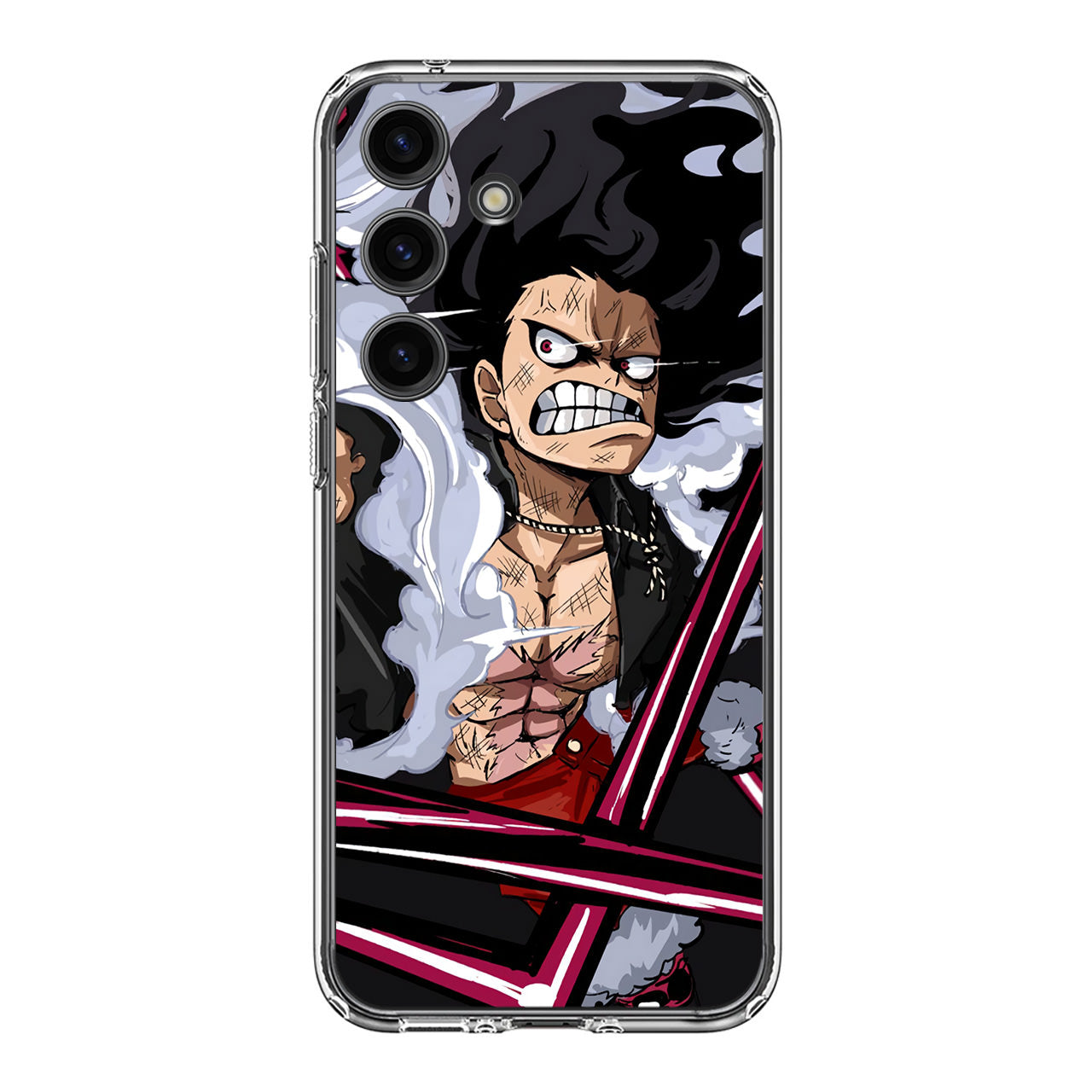 Luffy Snake Man Culverin Art Samsung Galaxy S24 / S24 Plus Case